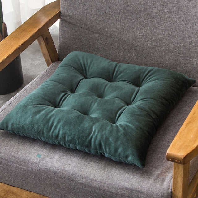 Crystal Velvet Cushion Tatami Chair Pads