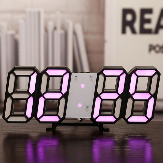 LED Digital Backlight Table Clocks