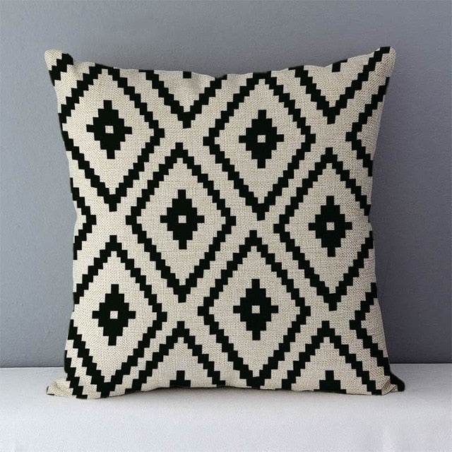 Quality Cozy Popular geometric Couch Cushion