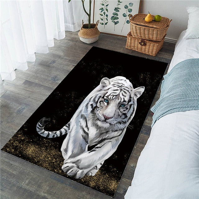 Area Rug Watercolor Living Room Carpet