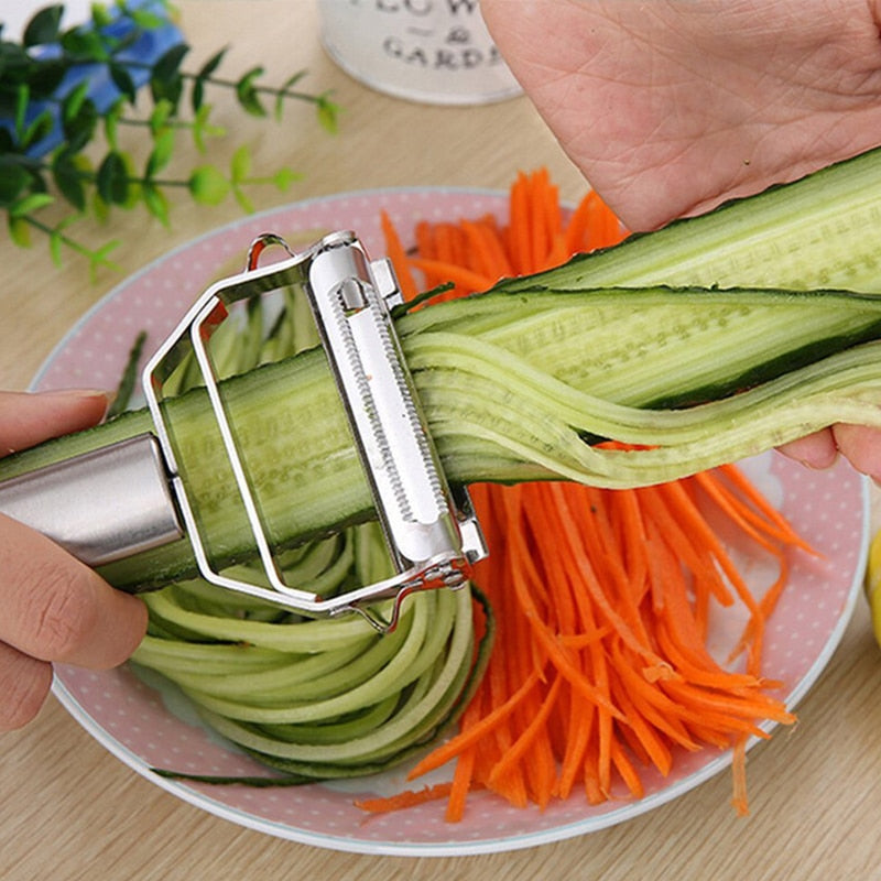 Stainless Steel Peeler Double Planning