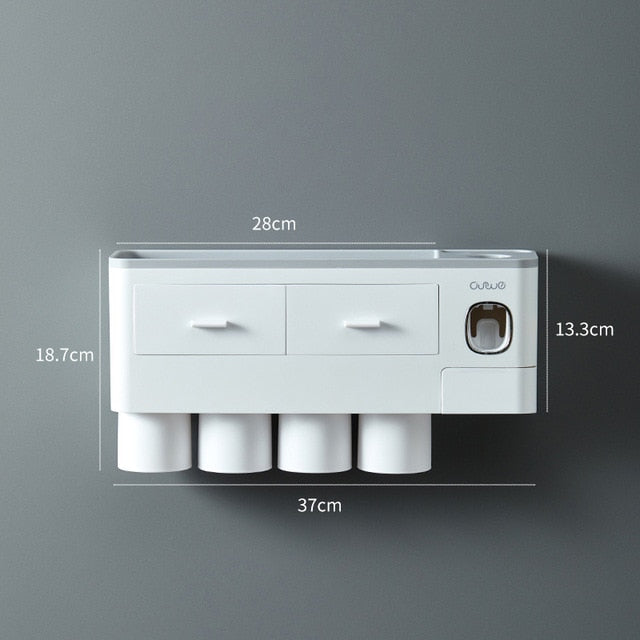 Toothbrush Holder Automatic Dispenser