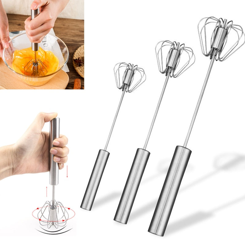 Semi-automatic Egg Beater Whisk