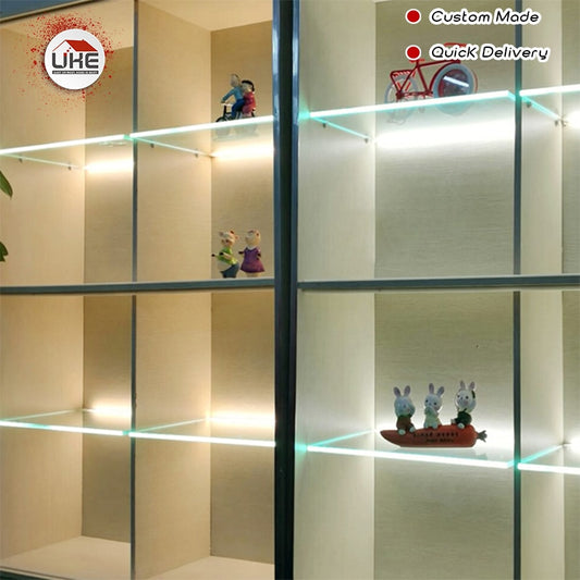 Glass Shelf Brackets Light LED