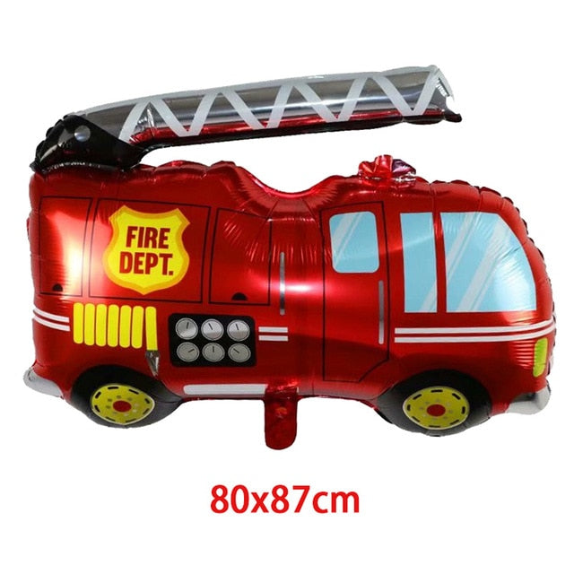Vehicle Party Decorations Tableware Set