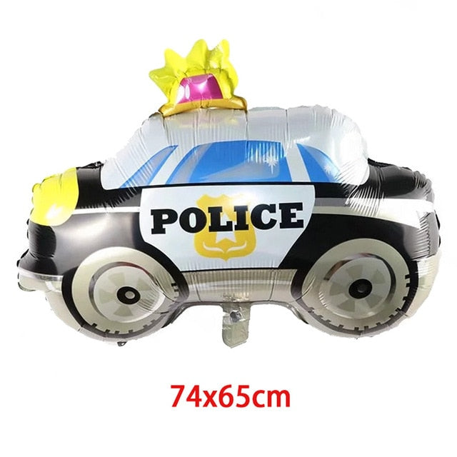Vehicle Party Decorations Tableware Set
