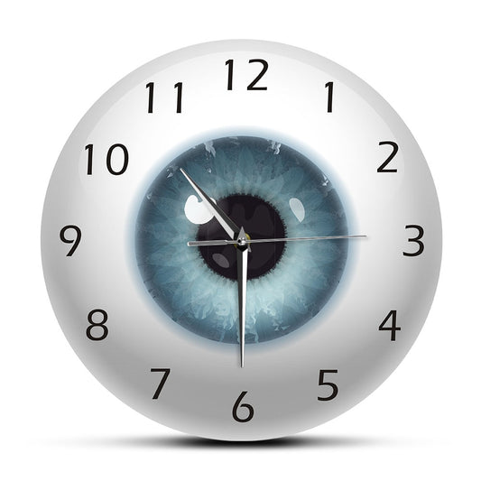 Eyeball Ophthalmology Mute Wall Clock