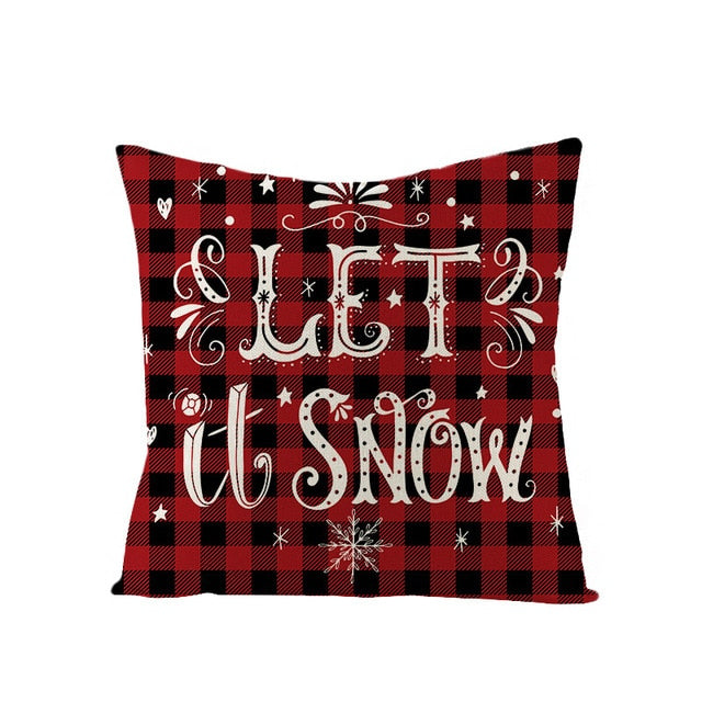 Christmas Cushion Cover Pillowcase