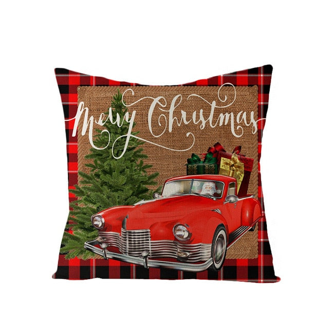 Christmas Cushion Cover Pillowcase