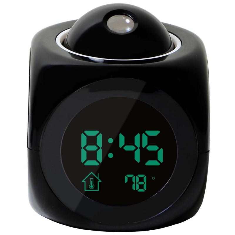 Projection Digital LCD Alarm Clock