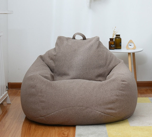 Lazy Sofa Cover Chairs without Filler