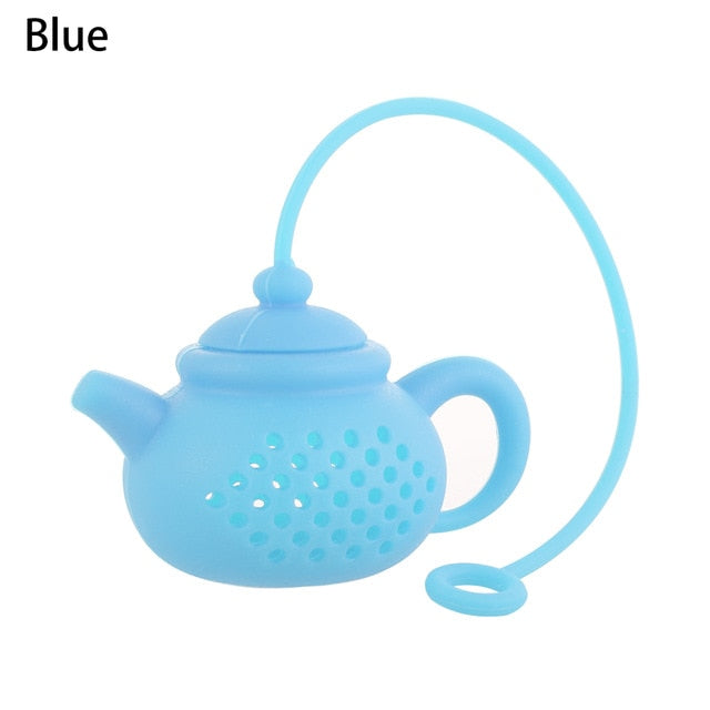 Teapot-Shape Infuser Strainer Silicone Tea Bag