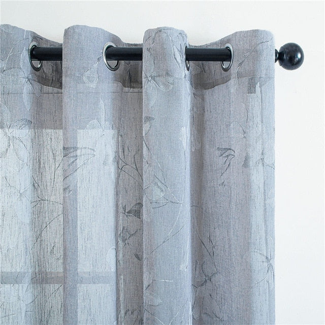 Sheer Curtains Tulle Voile Drapes