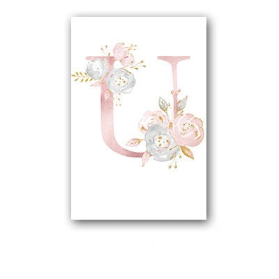 26 English Letters Painting Wall Painting