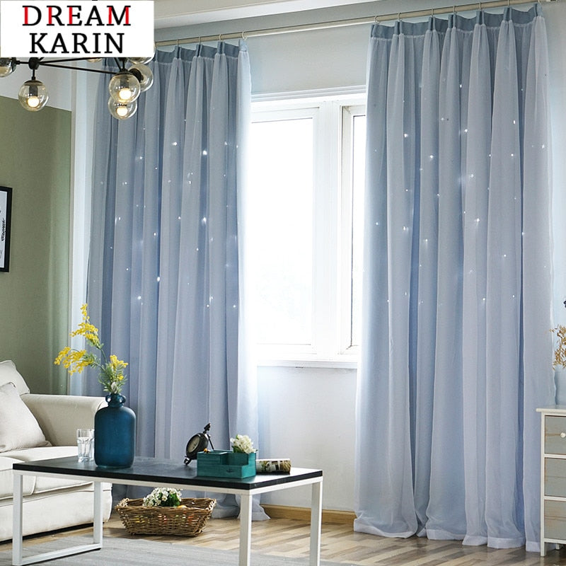 Star Thermal Insulated Blackout Curtains