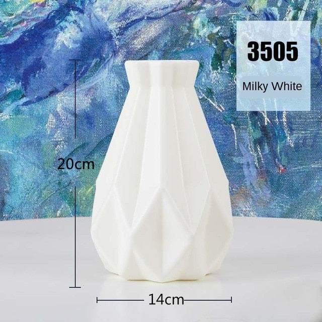 Flower Vases Origami Plastic Style