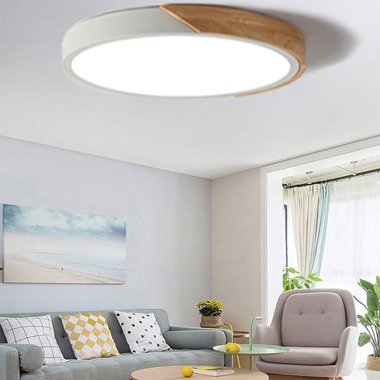 Round Multicolor  LED Ceiling Light Modern Lamp