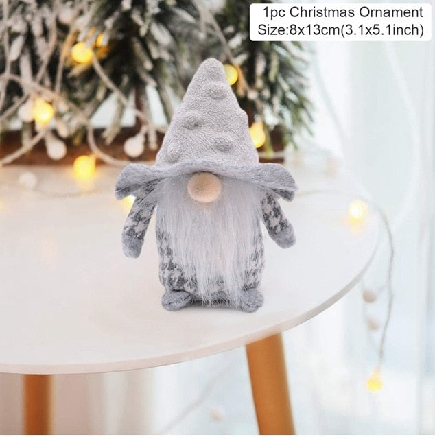 Christmas Faceless Doll Decorations
