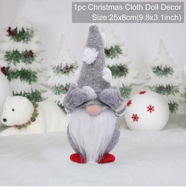 Christmas Faceless Doll Decorations