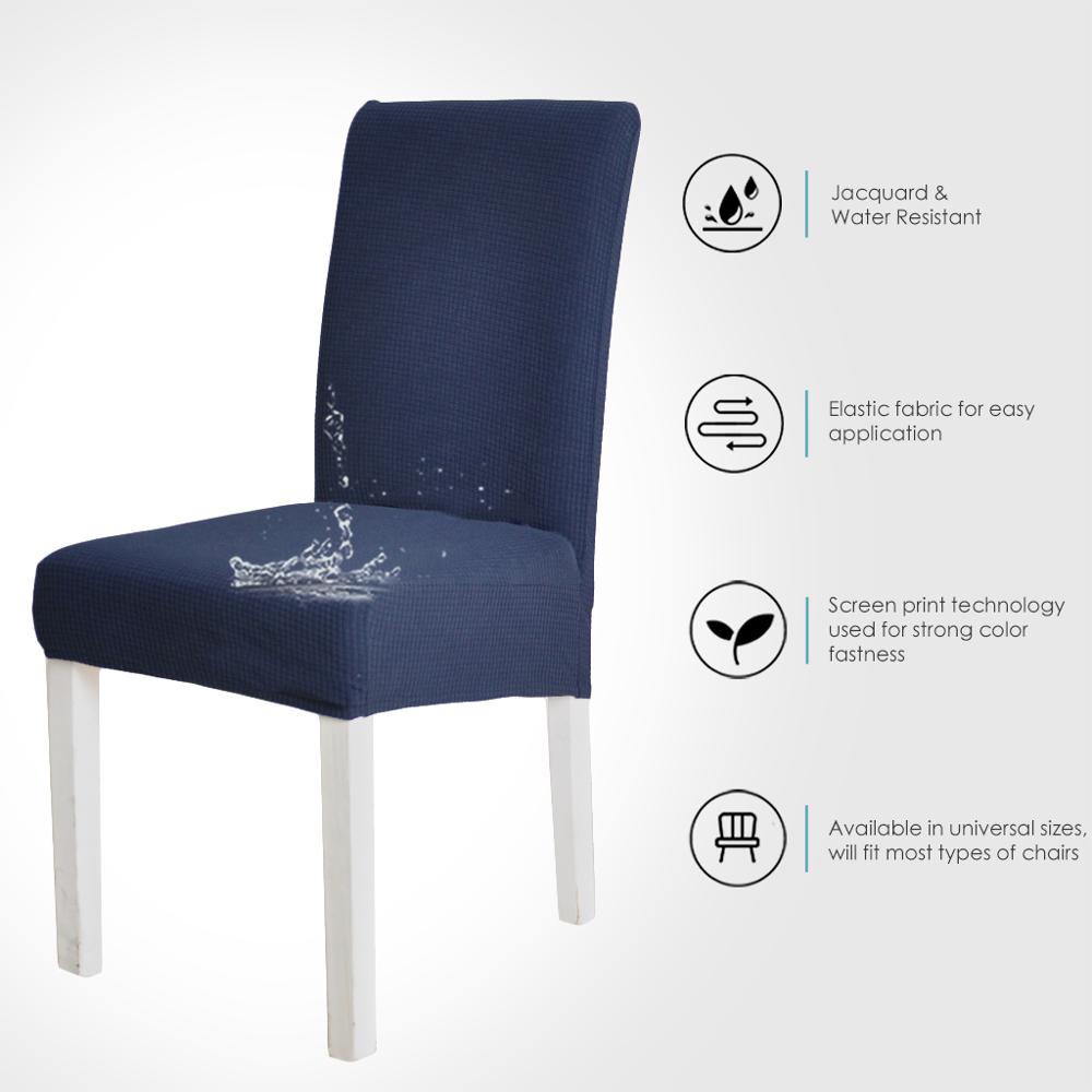 Water Resistant Stretch Chair Seat Cover Elastic