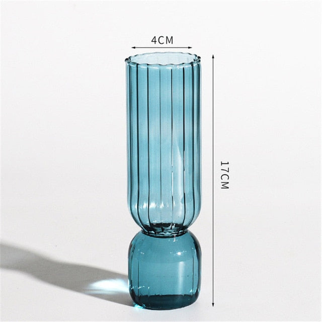 Nordic Glass Vase Plant Glass Bottle