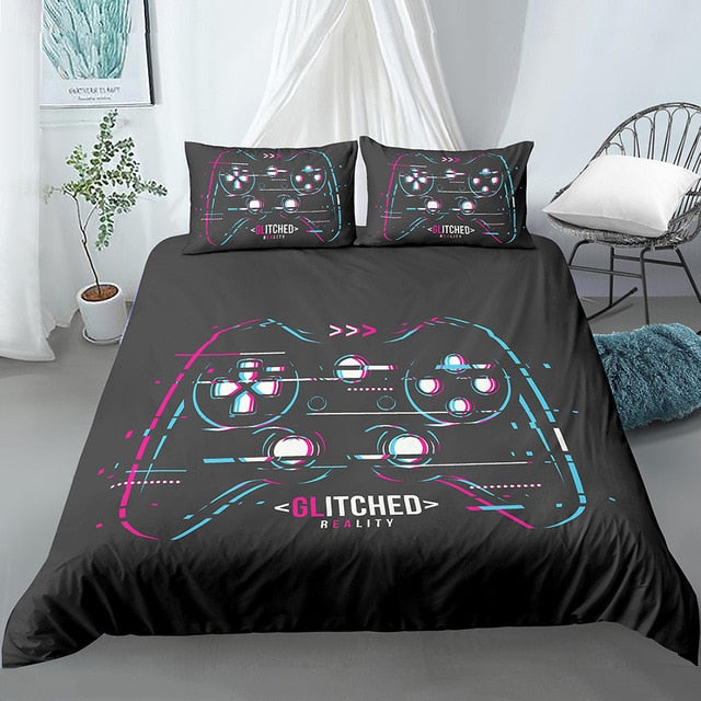 Gamepad Bedding Set Comforter Cover