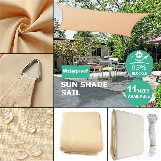 Sun-Shelter Waterproof SunShade Sail Outdoor