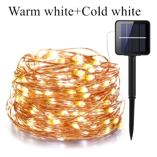 RF Dimmable LED Outdoor String Lights