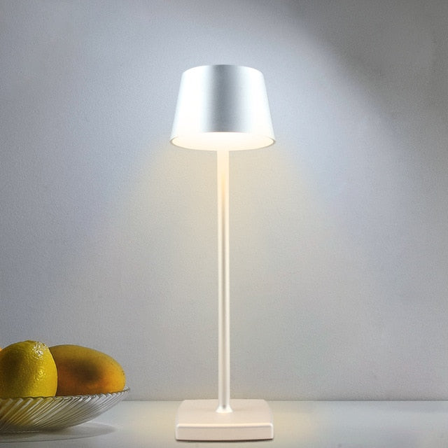 LED Aluminum Alloy Waterproof Desk Lamp Table Lamps Reading Book Light