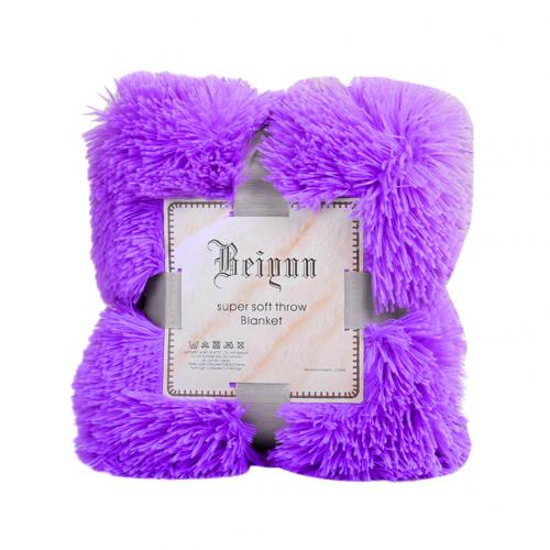 Warm Fluffy Shaggy Bed Sofa Bedspread