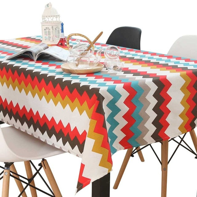 Table Tablecloths Linen Party Decorations