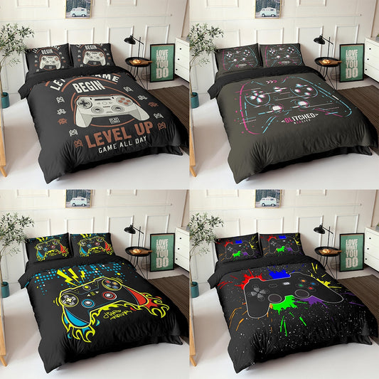 Gamepad Bedding Set Comforter Bed Cover