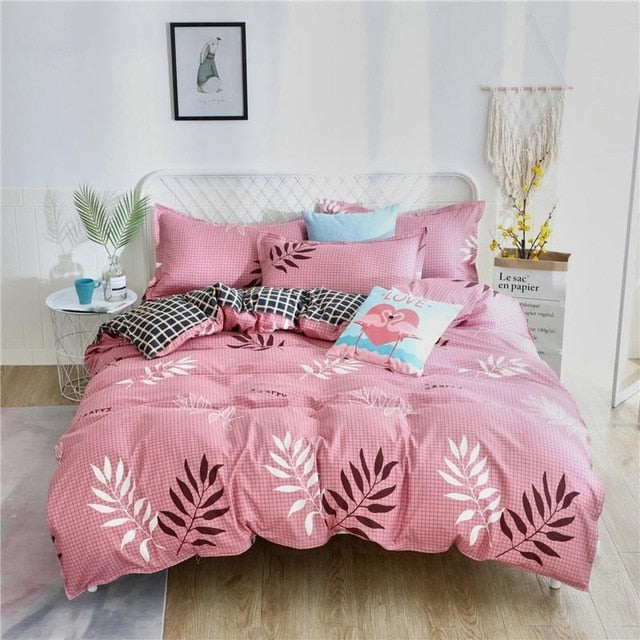 Bed Sheet Pillowcase Comforter Bedding Sets