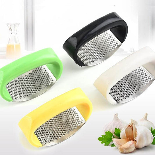 Stainless Steel Garlic Press Crusher