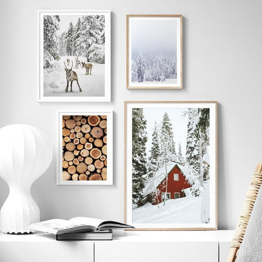 Christmas Style Wall Art Canvas Painting Home Decor