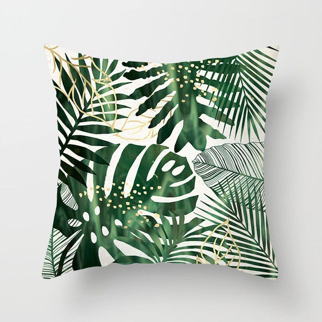 Polyester Cushion Cover Throw Pillow