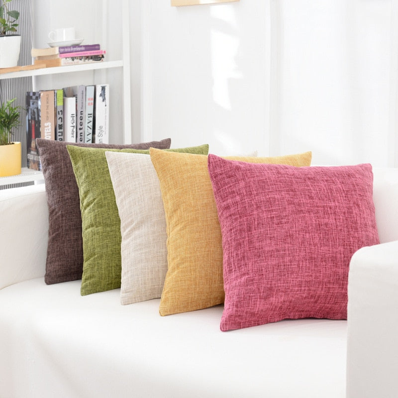 Sofa Waist Cushion Cover Pillow