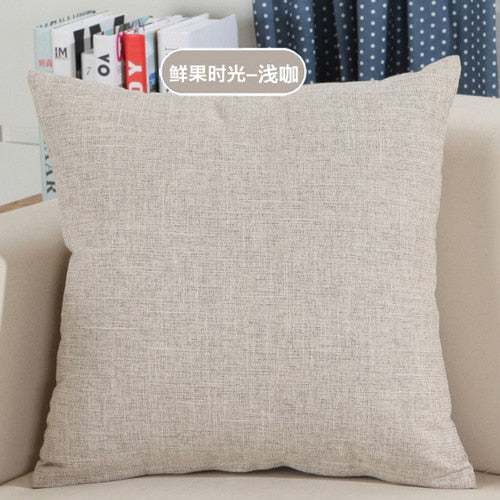 Sofa Waist Cushion Cover Pillow