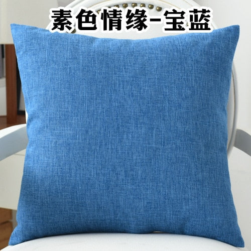 Sofa Waist Cushion Cover Pillow