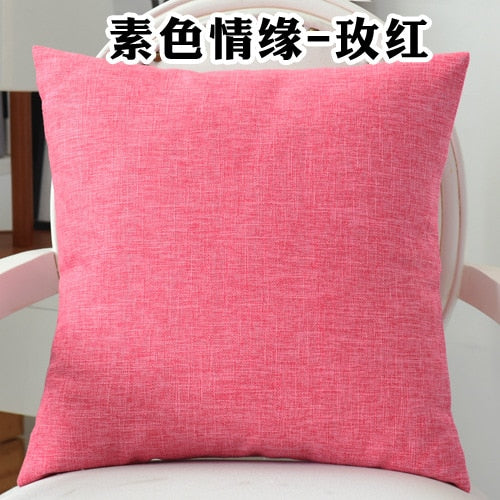 Sofa Waist Cushion Cover Pillow