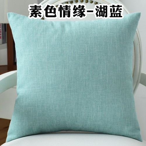 Sofa Waist Cushion Cover Pillow