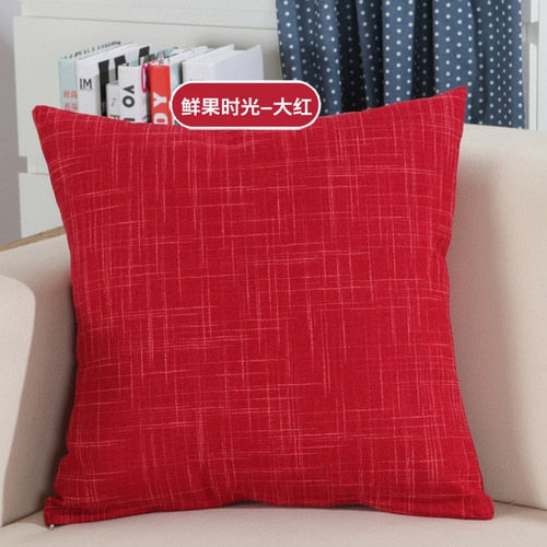 Sofa Waist Cushion Cover Pillow