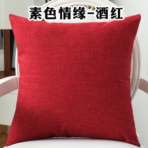 Sofa Waist Cushion Cover Pillow