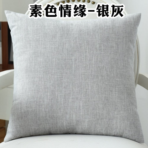 Sofa Waist Cushion Cover Pillow