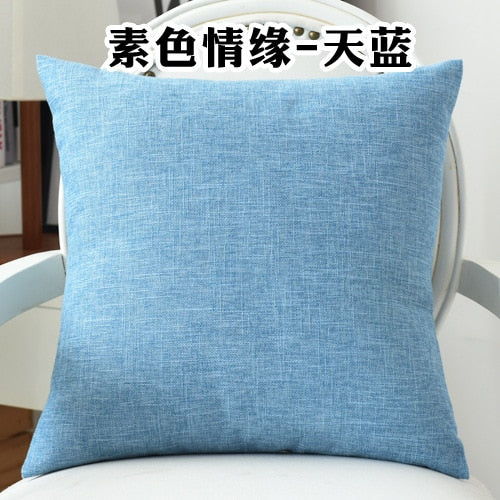 Sofa Waist Cushion Cover Pillow