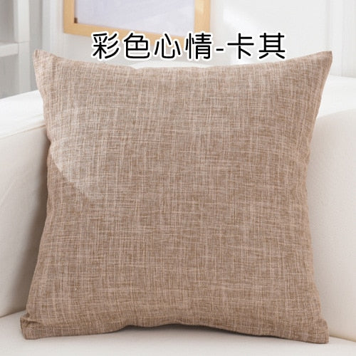 Sofa Waist Cushion Cover Pillow