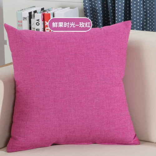 Sofa Waist Cushion Cover Pillow