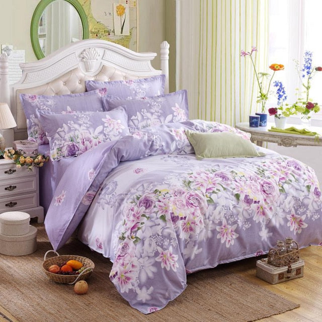 Home Textile Lattice Duvet Cover