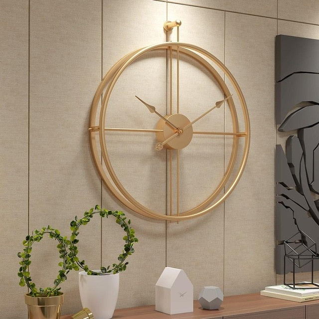Nordic Large Wall Clock Modern Design