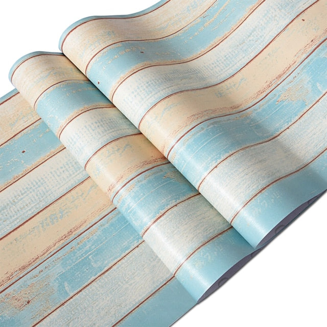 Waterproof Self Adhesive Vinyl Wood Wallpaper